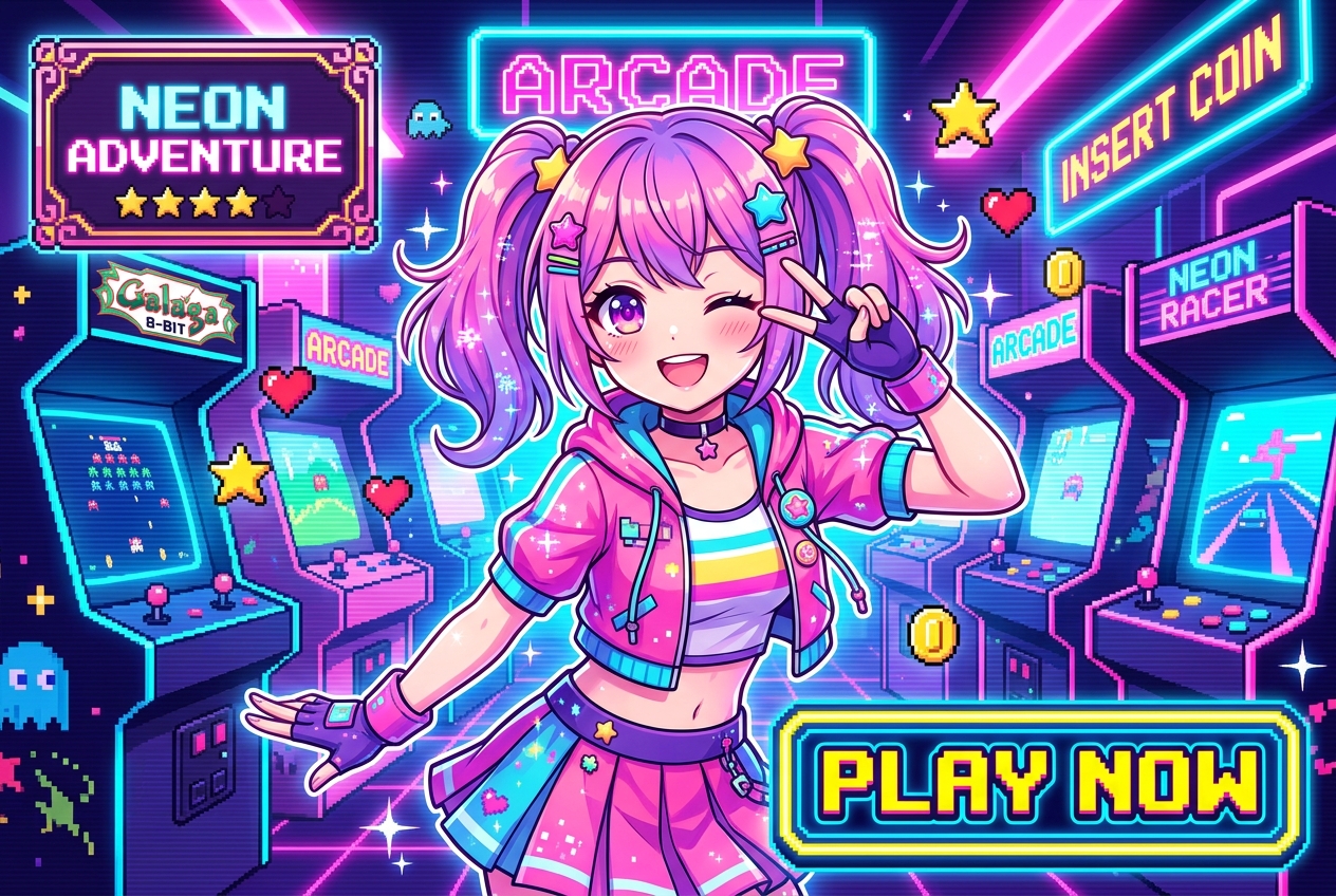 Neon Nymph: Cyber Dating & Flirt Chat